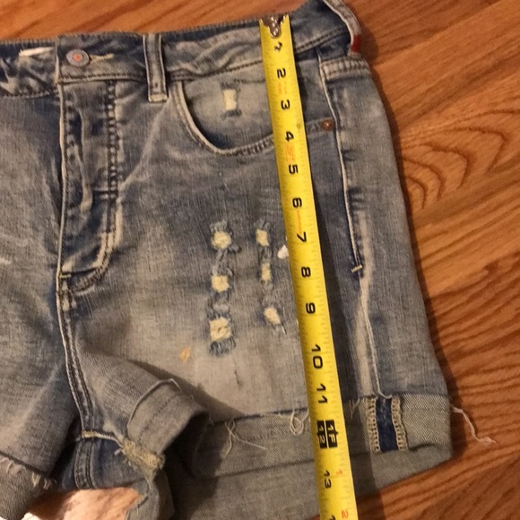 SALE NWT Anthropologie Pilcro Slim Denim Shorts size 29 - Picture 10 of 15